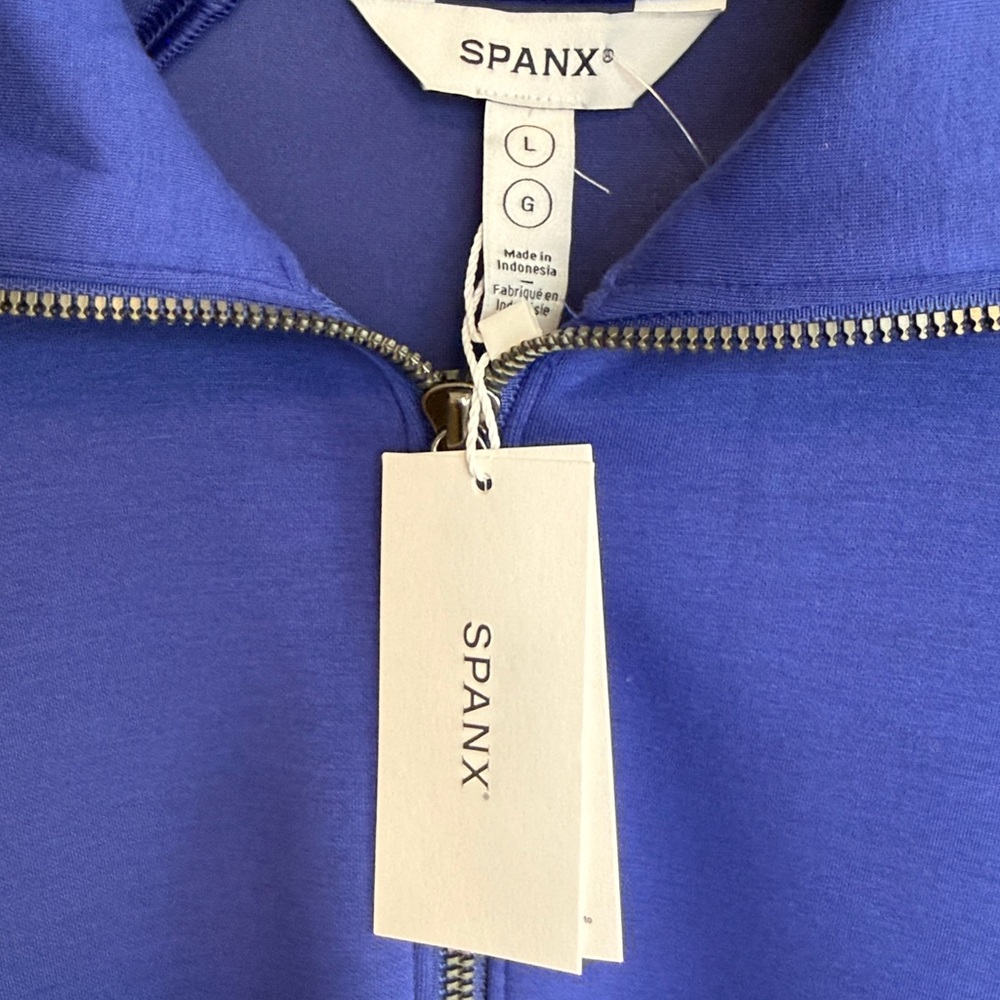 NWT SPANX Air Essentials Half Zip Sweatshirt - Picture 12 of 15
